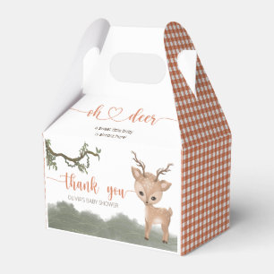 Ballotins Oh Deer baby shower forestier neutre pour le genre