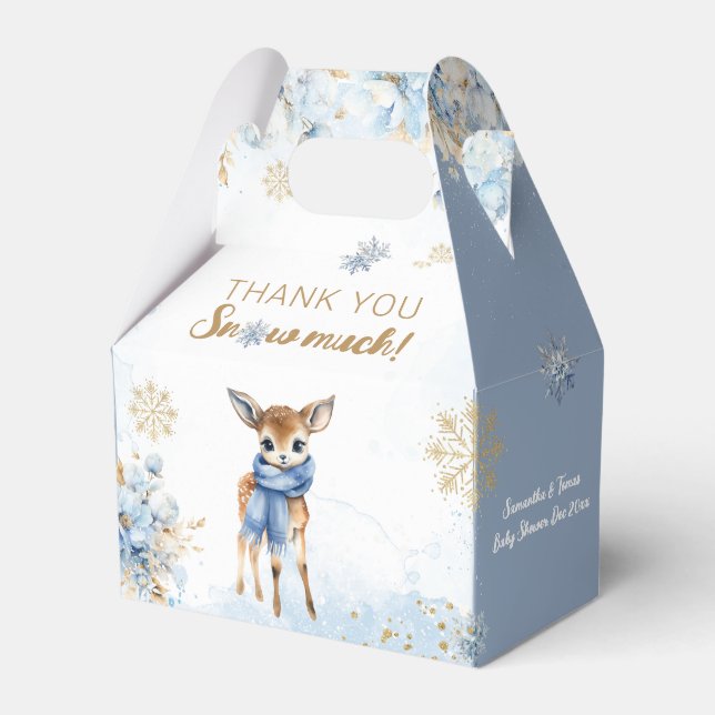 Ballotins Oh Deer Winter Baby Boy Douche (Verso)