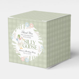 Ballotins Oie soie verte En vichy floraison