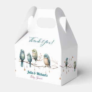 Ballotins Oiseaux de Whimsical sur Branches Baby shower Past