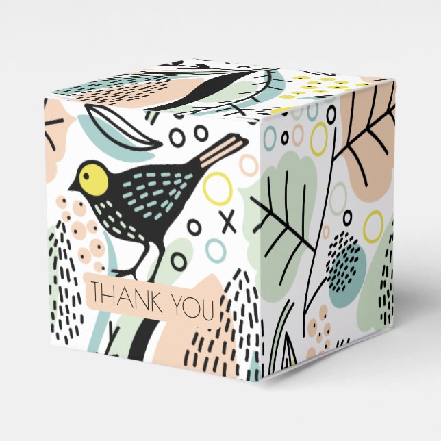 Ballotins Oiseaux modernes personnalisés (Verso)