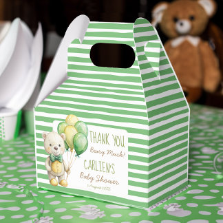 Ballotins On peut attendre le baby shower d'ours en peluche