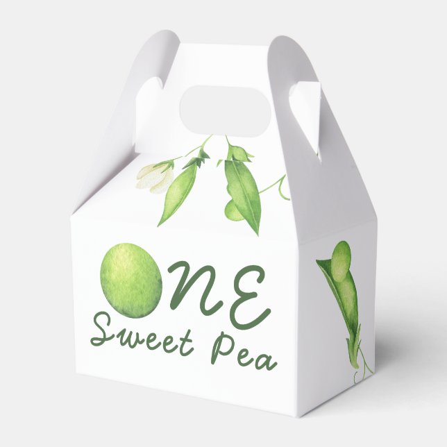 Ballotins One Sweet Pea First Birthday (Verso)