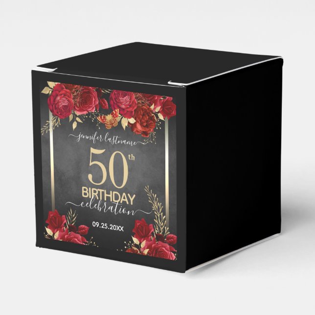 Ballotins or rose 50e anniversaire (Verso)