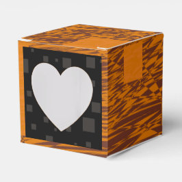 Ballotins Orange alerte float abstrait Halloween boîte noire