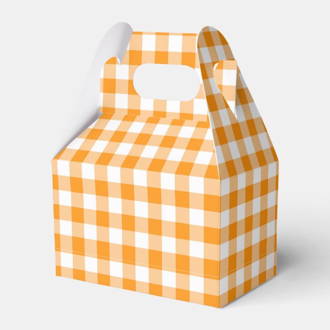 Ballotins Orange En vichy Ballotin (Verso)