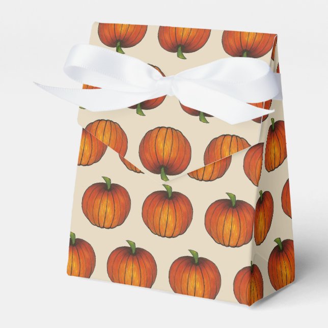 Ballotins Orange Harvest Citrouille Halloween Thanksgiving F (Verso)