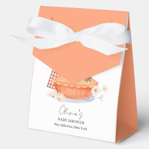 Ballotins Orange Rustique Cutie Pie Flower Baby shower autom
