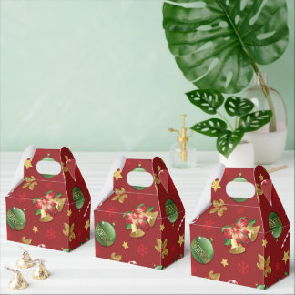 Ballotins Ornementation de Noël et Motif Sucre de canne