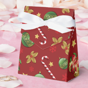 Ballotins Ornementation de Noël et Motif Sucre de canne