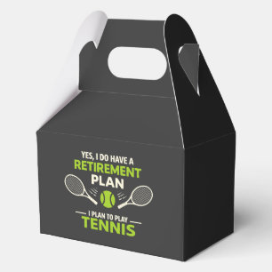 Ballotins Oui, j'ai un plan de retraite Tennis
