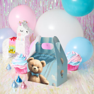 Ballotins Ours en peluche et ballons à air chaud