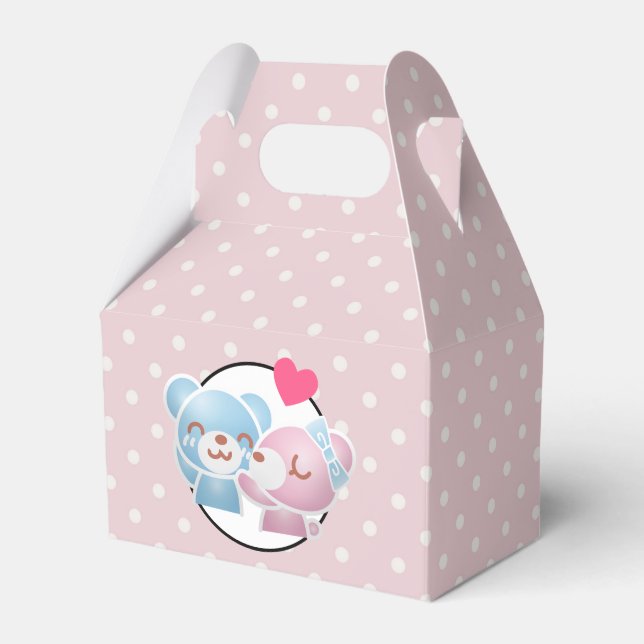 Ballotins Ours KIssing sur Cute Pois et Kawaii (Verso)