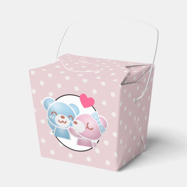 Ballotins Ours KIssing sur Cute Pois et Kawaii (Verso)