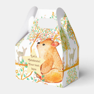 Ballotins Ours mignon dans une forêt printanière Fête d'étoi