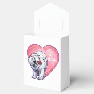 Ballotins Ours polaire Saint Valentin