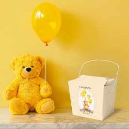 Ballotins Ours Premier anniversaire Sexe Ours jaune neutre