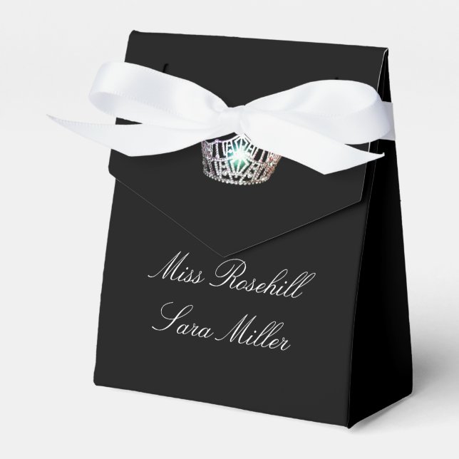 Ballotins Pageant Couronne Party Favoriser Box (Verso)