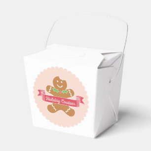 Ballotins Pain d'épices Homme Noël Boîte à cookies