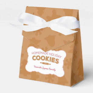 Ballotins Pain d'épices Noël Cookies Boîte de traitement