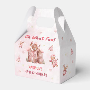 Ballotins Pain d'épices rose Maison Noël Premier anniversair