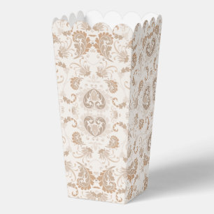 Ballotins Paisley en beige esthétique moderne Tan Brown