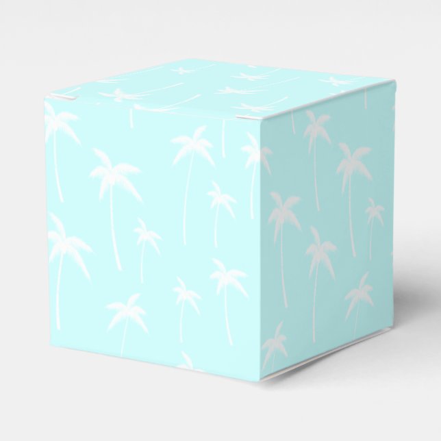 Ballotins Palmiers bleus et blancs (Verso)