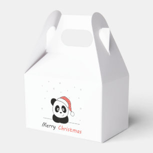 Ballotins Panda Noël Neige Hiver Animaux Pandas Favoriser B