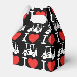 Ballotins Panier de golf I Heart (Love)