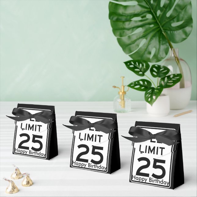 Ballotins Panneau d'anniversaire de la limite de vitesse de  (Multiple)