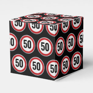Ballotins Panneau de limitation de vitesse pour 50e annivers