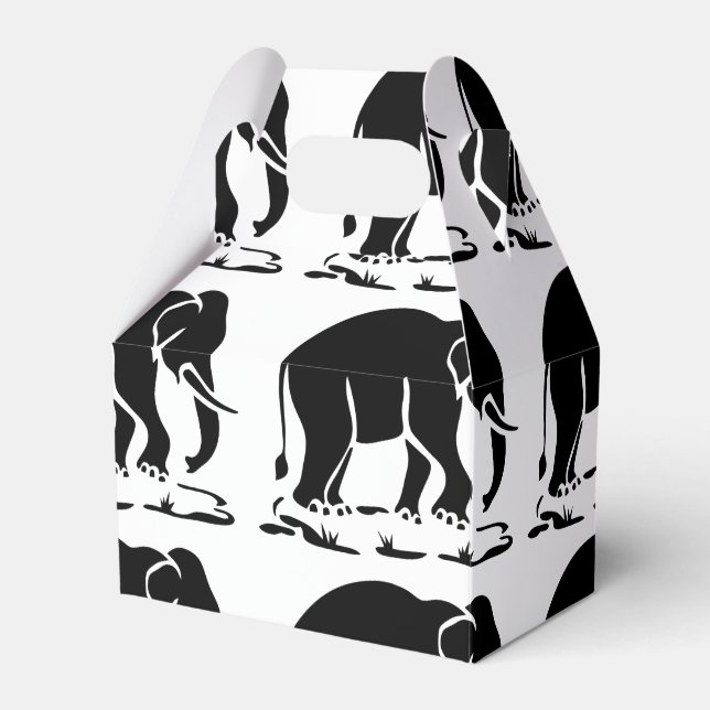 Ballotins Panneau de trekking des éléphants asiatiques devan (Verso)