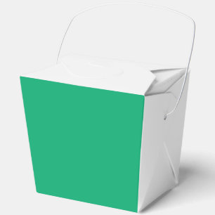 Ballotins Panneau Émeraude & Boîte de faveur blanche – Perso