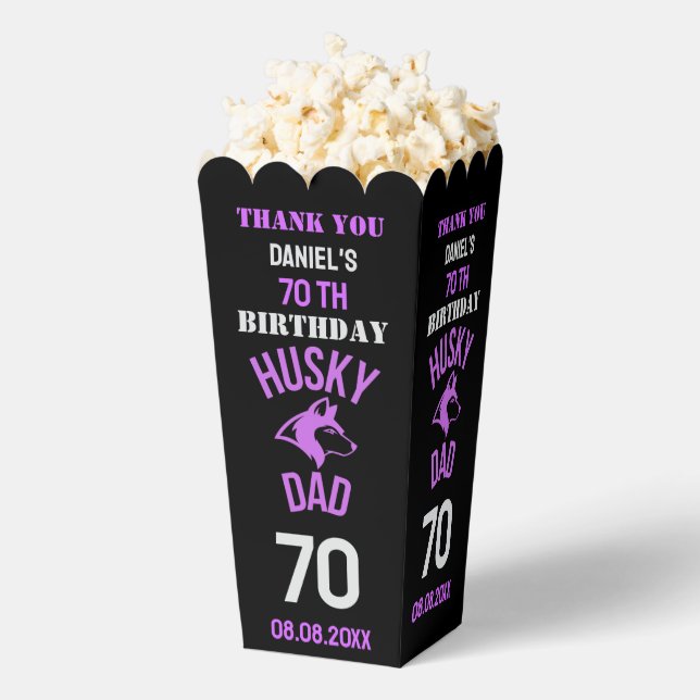 Ballotins Papa Husky, Papa Chien Anniversaire (Sauté)