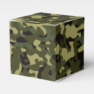 Ballotins Papier de soie camouflage Euro printemps