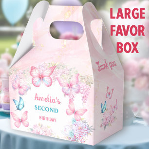 Ballotins Papillon rose Floral Summer Girl Anniversaire Gran