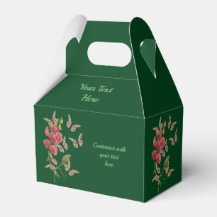 Ballotins Papillons Et Fleur De Pois Doux Personnalisé