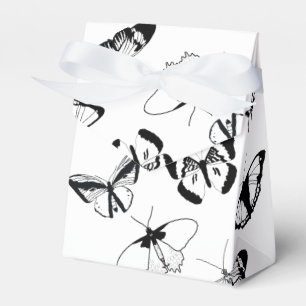 Ballotins Papillons noirs et blancs