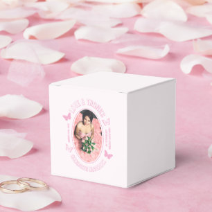 Ballotins Papillons roses Quinceanera