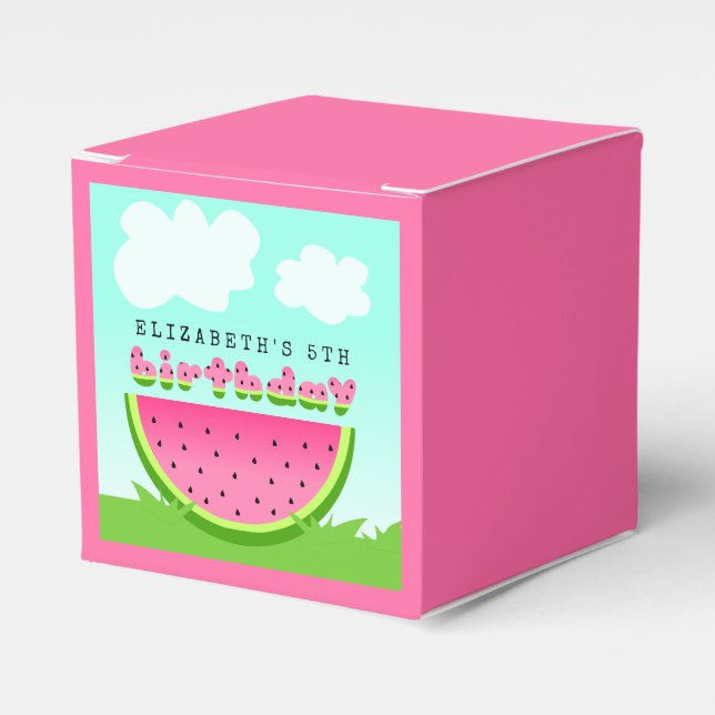 Ballotins Pâque rose fête d'anniversaire (Verso)