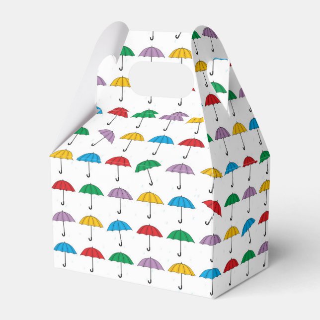 Ballotins Parapluies en Ballotin de pluie (Verso)