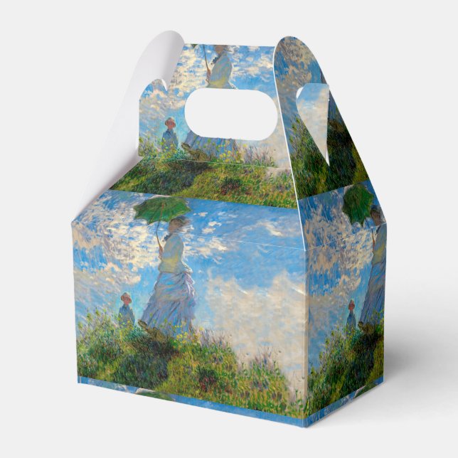 Ballotins Parasol Monet Femme Impressionnisme (Verso)
