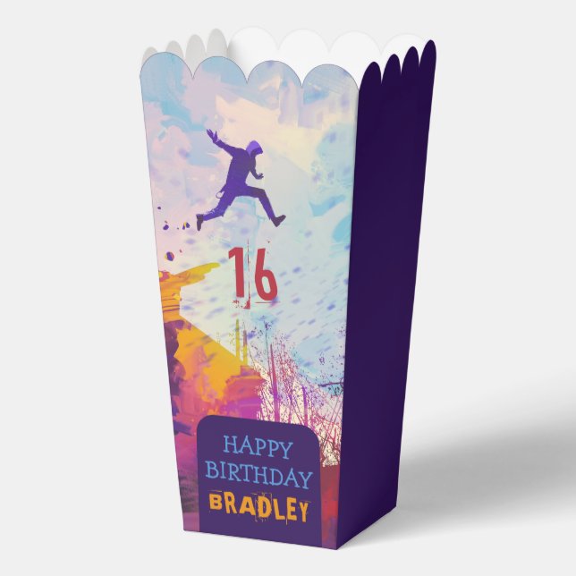 Ballotins Parkour Urban Free Running Ado 16e anniversaire (Recto)
