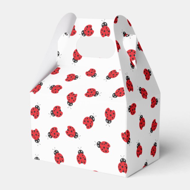 Ballotins Parti Anniversaire de enfant Cutest Little Ladybug (Verso)