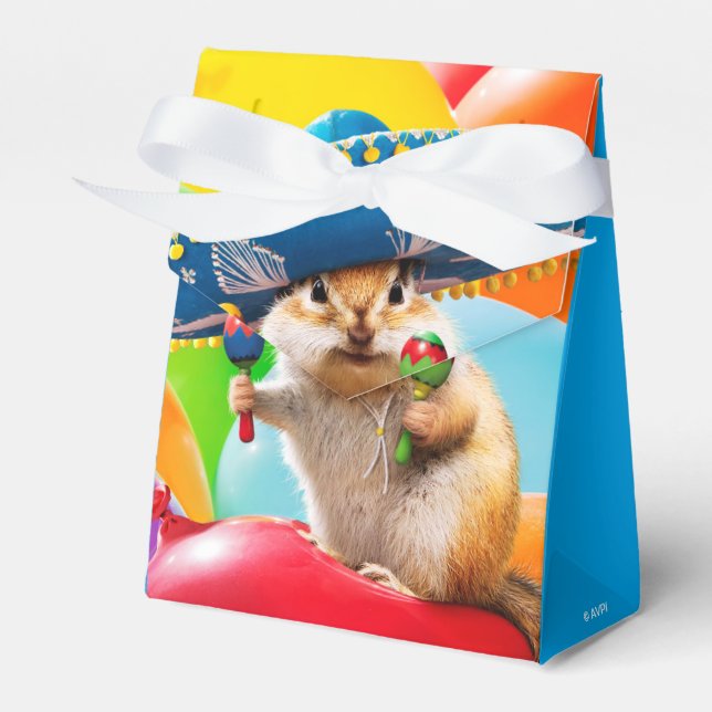 Ballotins Parti Chipmunk En Sombrero (Verso)