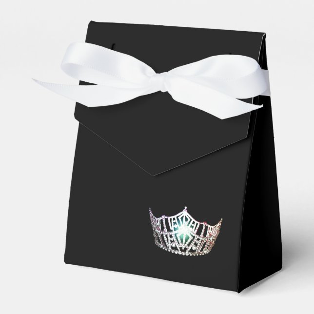 Ballotins Parti Favoriser Box Pageant Couronne (Verso)