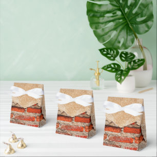 Ballotins parti motif de faux briques