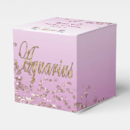 Ballotins Parties scintillant Aquarius & Rose Gold Parties s