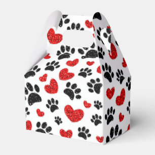 Ballotins Parties scintillant Empreintes de pattes De Chien
