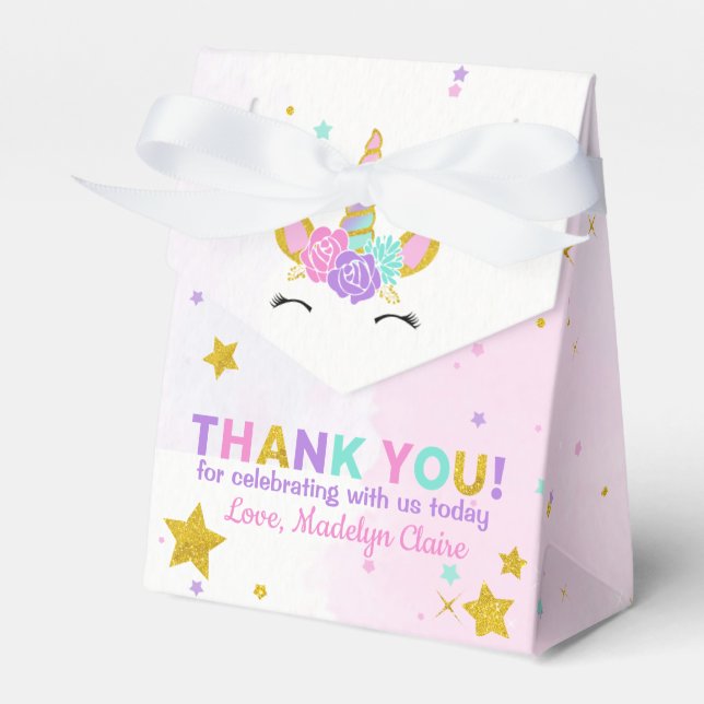 Ballotins Parties scintillant magique Unicorn étoiles Annive (Verso)